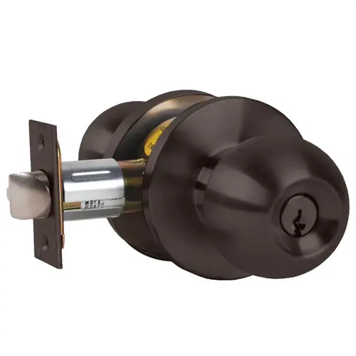 Lock Cylindrical Lock Dark Oxidized Satin Bronze Oil Rubbed