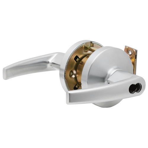 Cylindrical Lock Satin Chrome