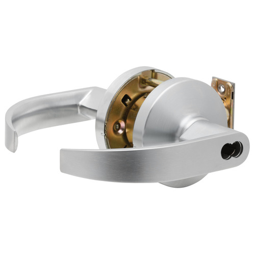 Cylindrical Lock Satin Chrome