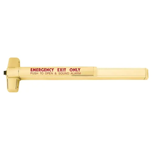 Von Duprin Rim Exit Devices Bright Brass