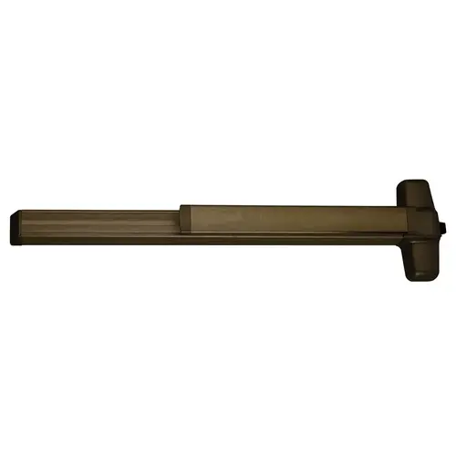 Von Duprin Rim Exit Devices Dark Bronze Anodized Aluminum