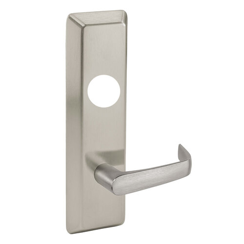 Exit Device Trim Satin Nickel Plated Clear Coated