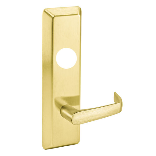 Exit Device Trim Satin Brass