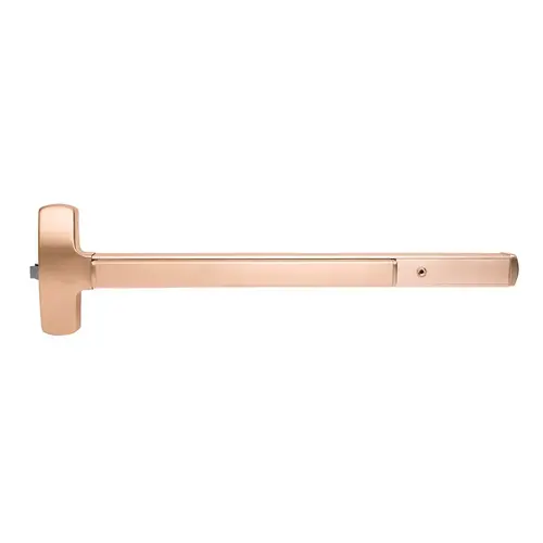 Motorized Exit Device Satin Bronze Plated Clear Coated