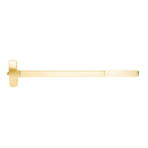 Motorized Exit Device Bright Brass