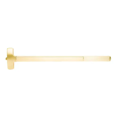 Motorized Exit Device Bright Brass