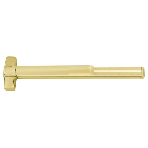 Concealed Vertical Cable Exit Devices Satin Brass