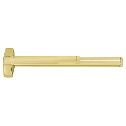 Motorized Exit Devices Satin Brass