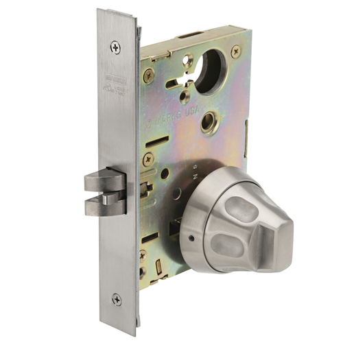 USA Mortise Lock Satin Stainless Steel