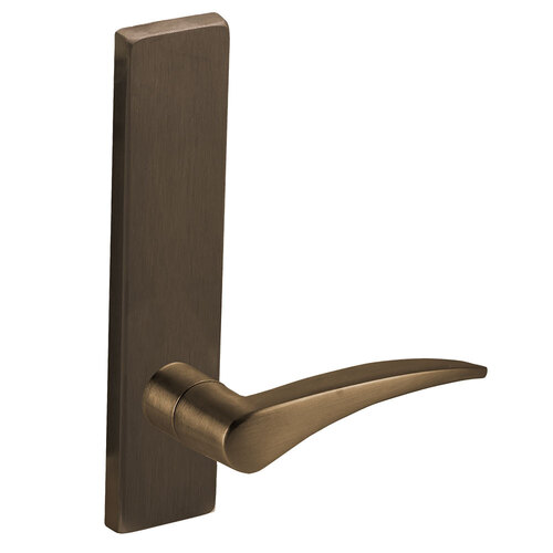 Trim Set with Left Hand 12 Lever L Escutcheon for a L9010 Oil Rubbed Bronze Finish