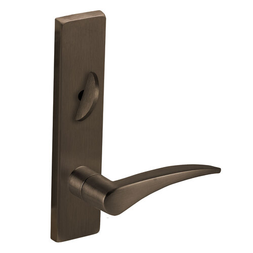 Trim Set with Left Hand 12 Lever L Escutcheon for a L9040 Oil Rubbed Bronze Finish