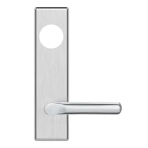 Trim Set with 18 Lever L Escutcheon for a L9050, L9453, L9456, or L9473 Satin Chrome Finish