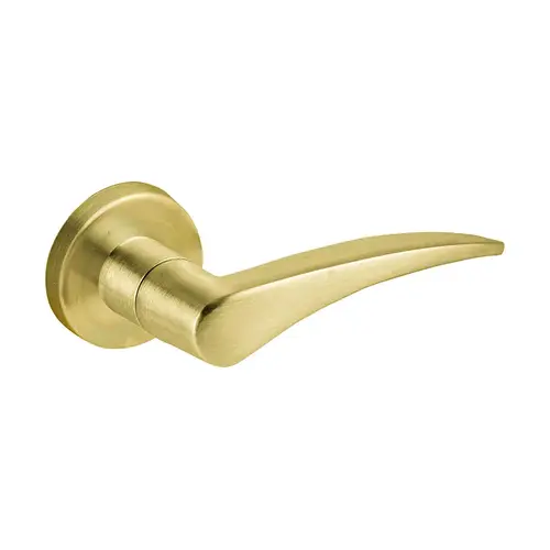 Trim Set with Right Hand 12 Lever A Rose for a L9050, L9453, L9456, L9473 Satin Brass Finish