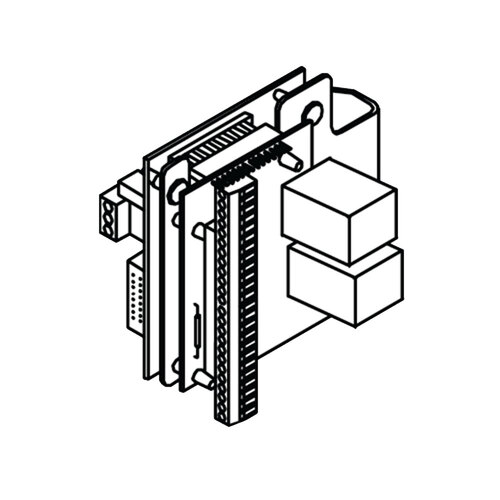 IO Board Assembly for 4630 Series Aluminum Finish