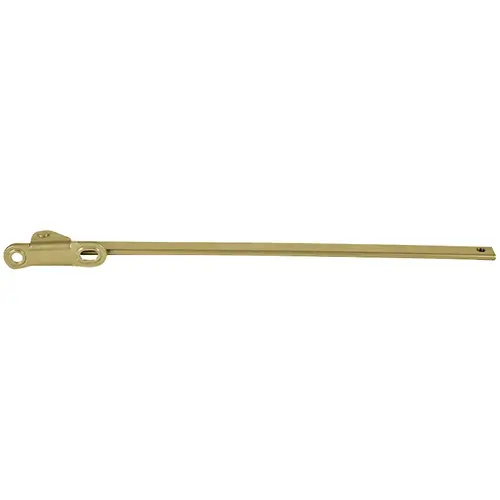 Extra Long Rod and Shoe for 4040XP Satin Brass Finish