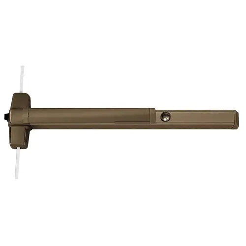 Three-Point Locking Exit Devices Dark Bronze Anodized Aluminum