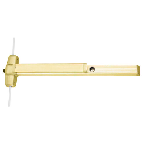 Von Duprin Three-Point Locking Exit Devices Satin Brass