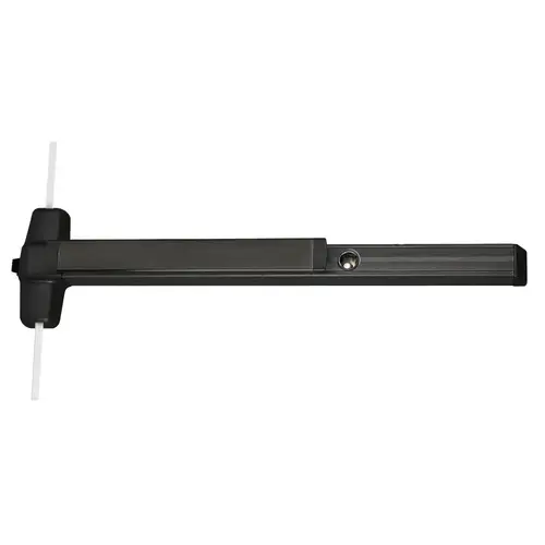 Three-Point Locking Exit Devices Black Anodized Aluminum