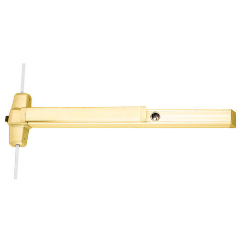 Von Duprin Three-Point Locking Exit Devices Bright Brass