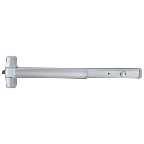 Delayed Egress Exit Device Satin Aluminum Clear Anodized