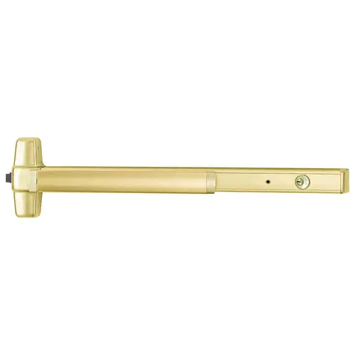 Delayed Egress Exit Device Satin Brass