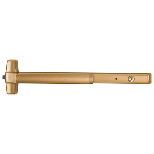 Delayed Egress Exit Device Satin Bronze Clear Coated