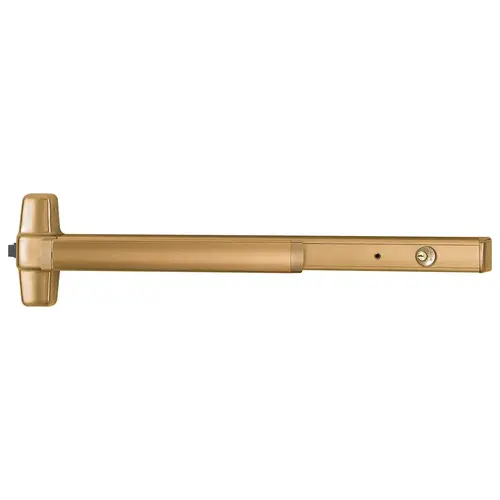 Delayed Egress Exit Device Satin Bronze Clear Coated