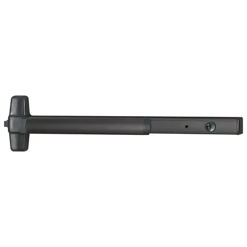 Delayed Egress Exit Device Black Anodized Aluminum