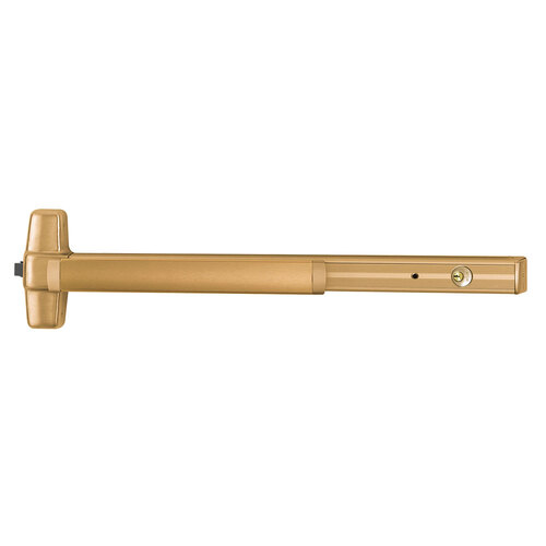 Delayed Egress Exit Device Satin Bronze Clear Coated