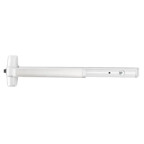 Fire Rated Delayed Egress Exit Device Rim Latch with Classroom Knob Trim, Bright Chromium Plated