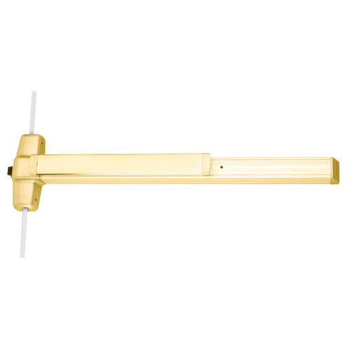 Von Duprin Three-Point Locking Exit Devices Bright Brass