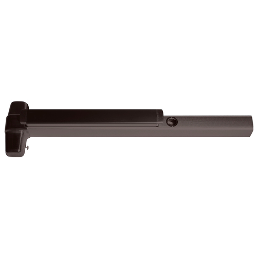 Concealed Vertical Rod Exit Devices Dark Bronze Anodized Aluminum