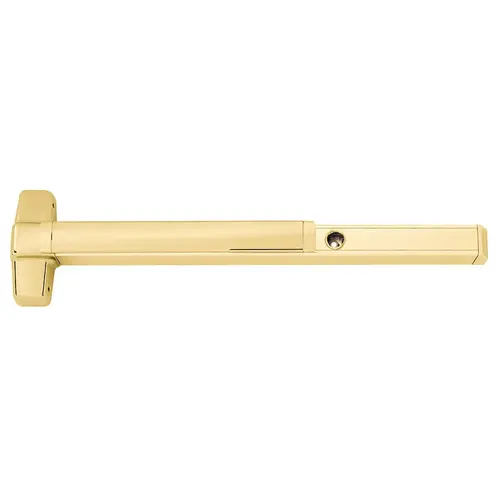 Concealed Vertical Rod Exit Devices Bright Brass