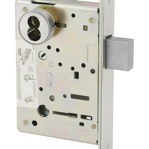 Manufacturing Mortise Deadbolt Only Bright Stainless Steel