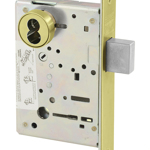 Manufacturing Mortise Deadbolt Only Satin Brass