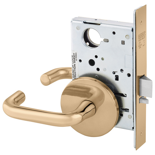 Manufacturing Mortise Lock Bright Bronze Clear Coated