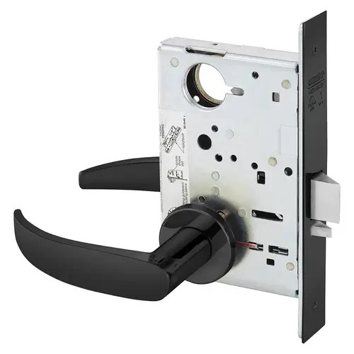 Mortise Lock Dark Oxidized Statuary Bronze Clear Coated