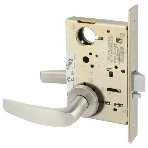 Manufacturing Mortise Lock Satin Nickel Plated Clear Coated