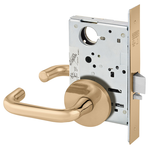 Manufacturing Mortise Lock Bright Bronze Clear Coated