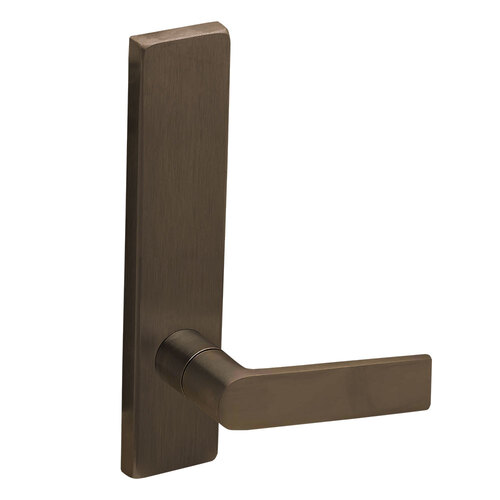 Lock Mortise Trim Set Dark Oxidized Satin Bronze Oil Rubbed