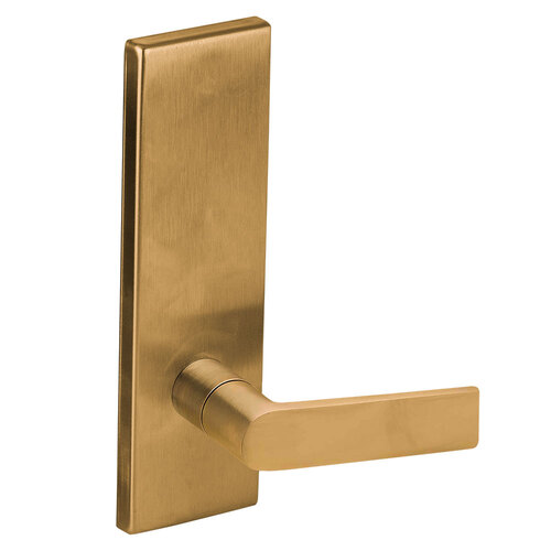 Lock Mortise Trim Set Satin Bronze Clear Coated