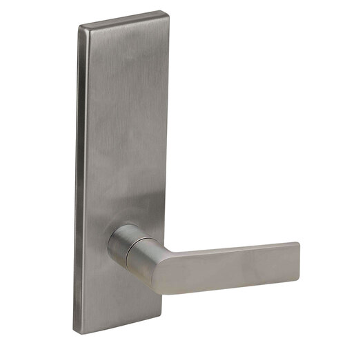 Lock Mortise Trim Set Satin Nickel Plated Clear Coated