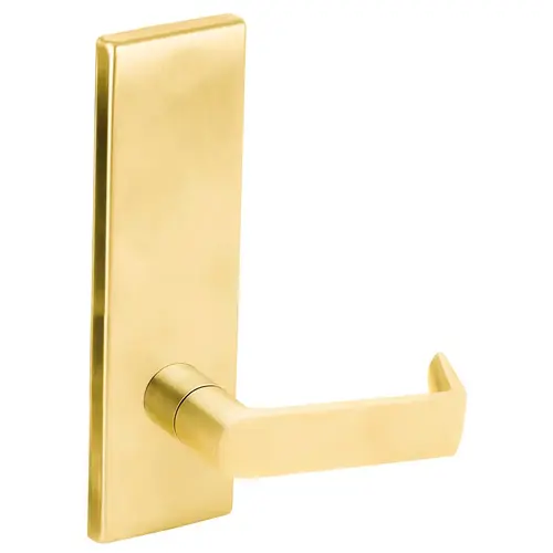 Lock Mortise Trim Set Bright Brass