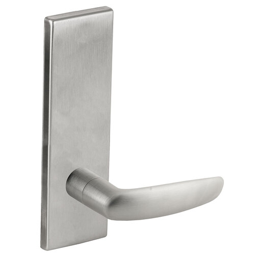 Lock Mortise Trim Set Satin Chrome