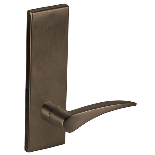 Lock Mortise Trim Set Dark Oxidized Satin Bronze Oil Rubbed