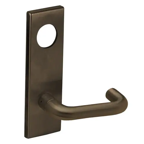 Lock Mortise Trim Set Dark Oxidized Satin Bronze Oil Rubbed