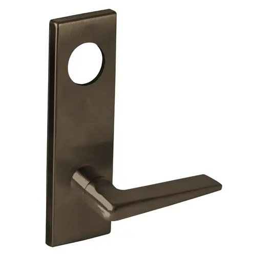 Lock Mortise Trim Set Dark Oxidized Satin Bronze Oil Rubbed