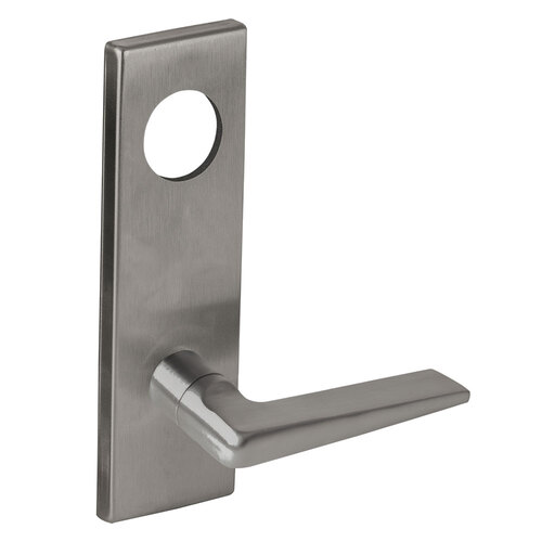 Lock Mortise Trim Set Satin Nickel Plated Clear Coated