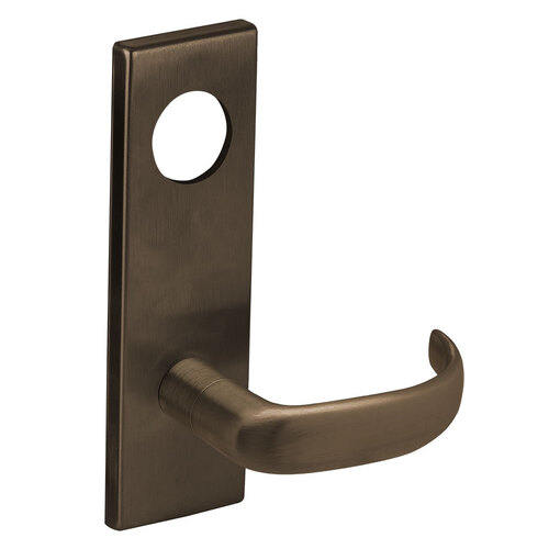 Lock Mortise Trim Set Dark Oxidized Satin Bronze Oil Rubbed