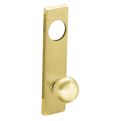 Trim Set with 41 Knob L Escutcheon for a L9050, L9453, L9456, or L9473 Satin Brass Finish